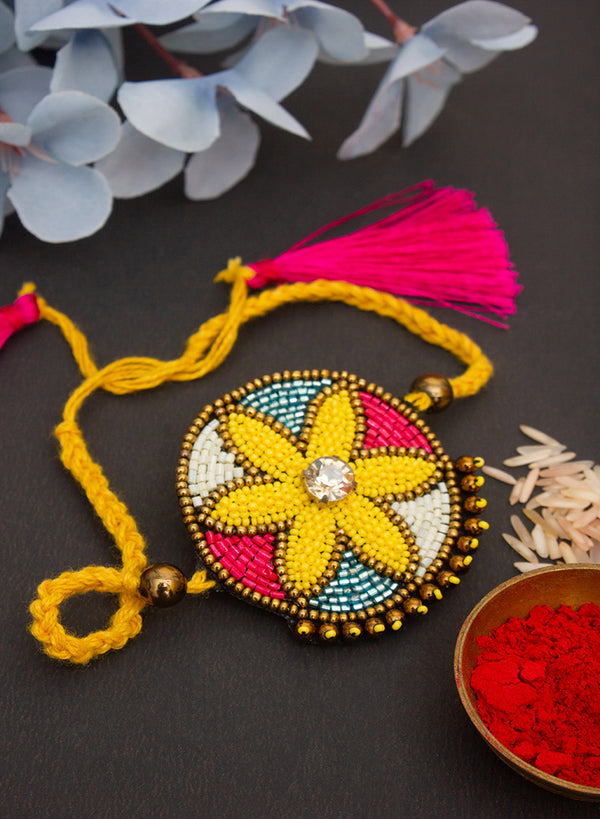 floral rakhi