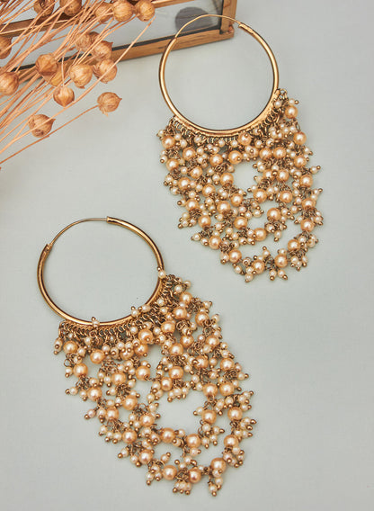 Niladri beaded hoop