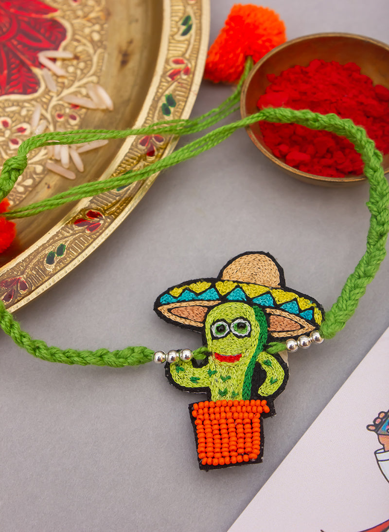 dancing cactus rakhi