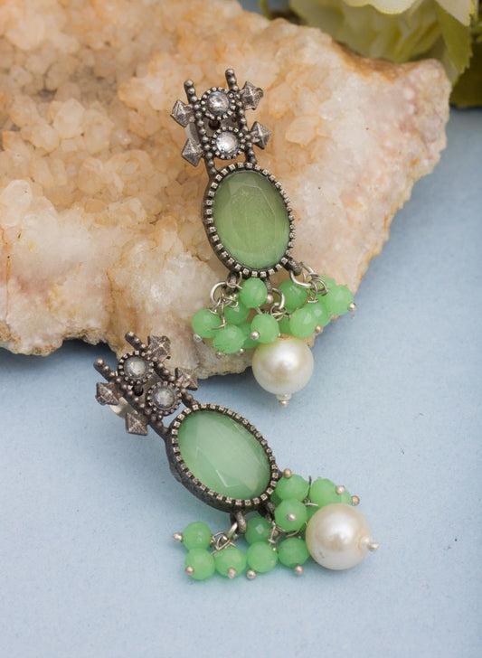vaya stone earrings