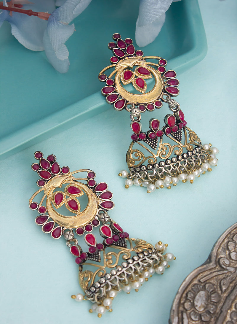 Nainshi Stone Earring