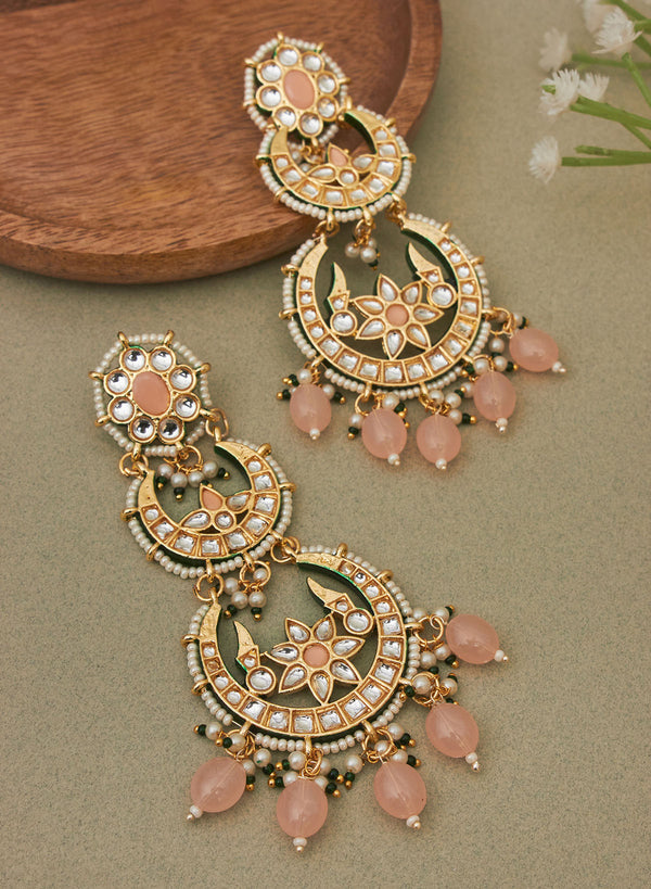 Anjini stone chaandbali