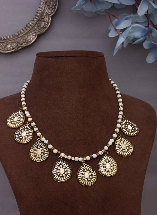Aarusha Oxidised Necklace