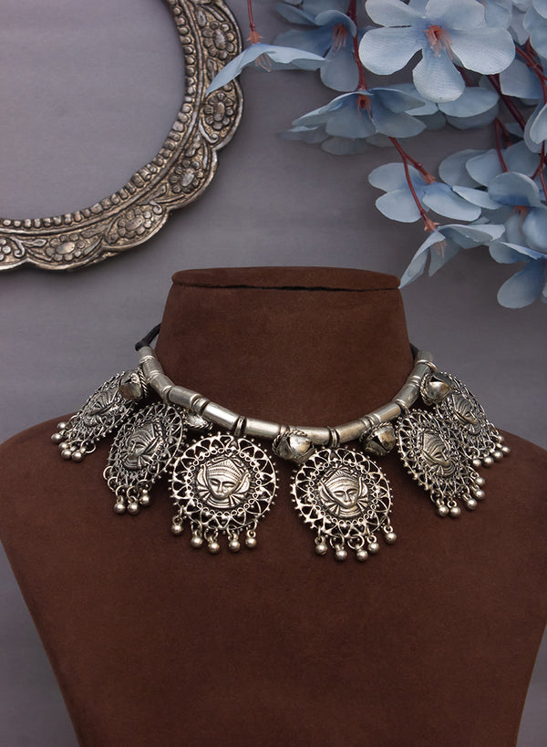 Bhavini Oxidized Necklace