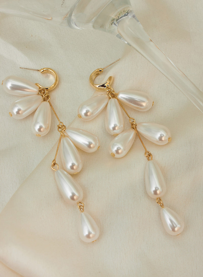 Eda pearl earrings