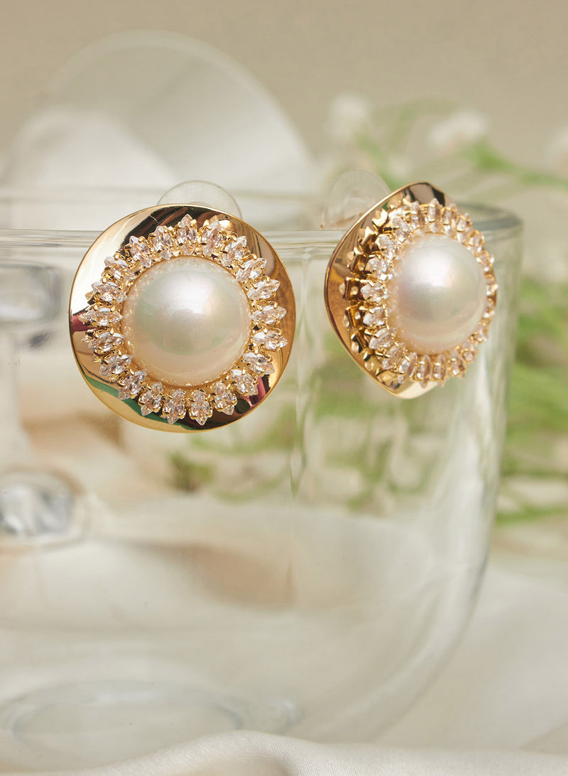 Kaia pearl stud