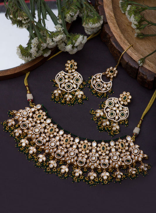amisha kundan necklace