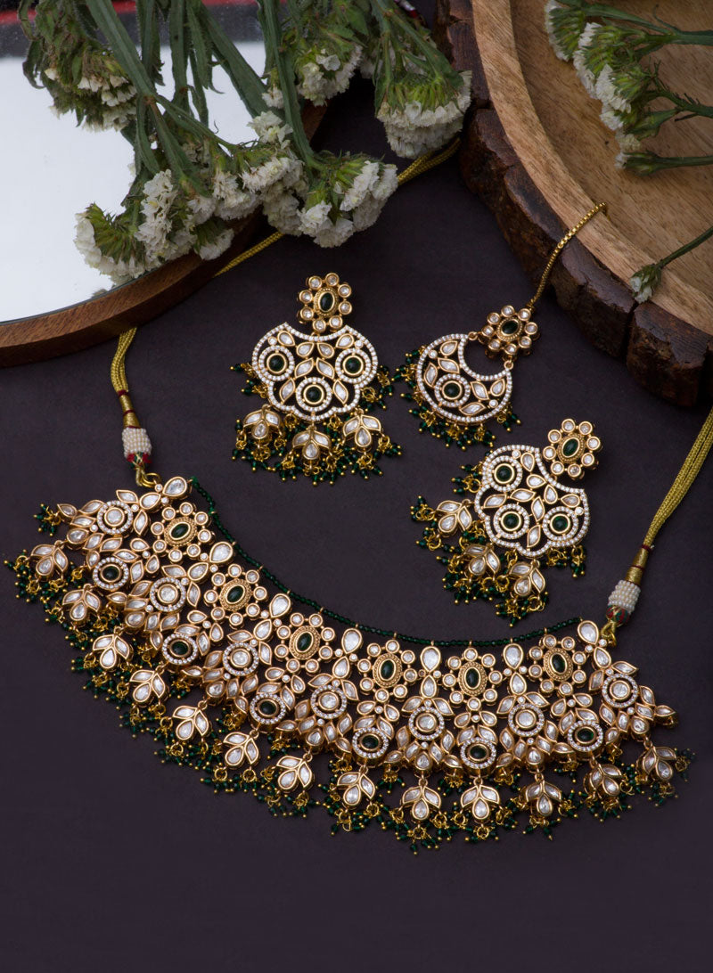 amisha kundan necklace