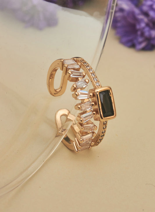 Martiza double band ring