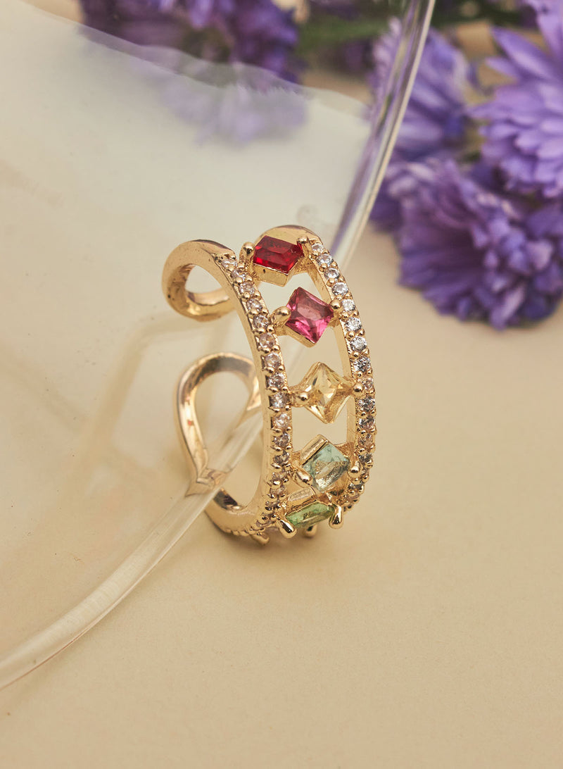 Perla multicolor ring