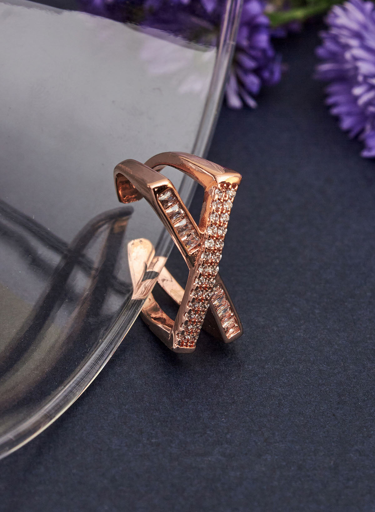 Adelina stone ring