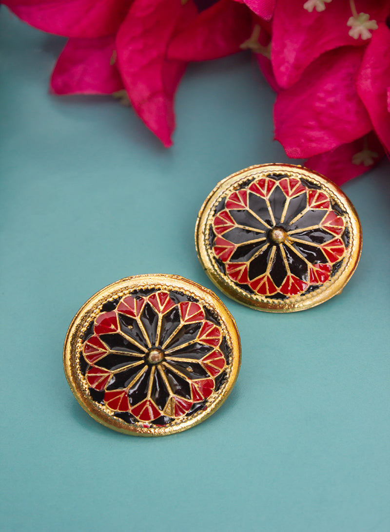 Round Meena Stud