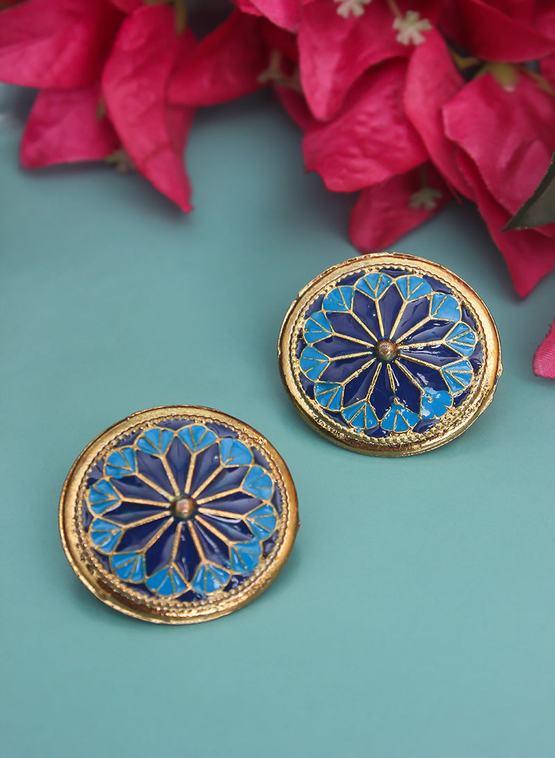 Round Meena Stud