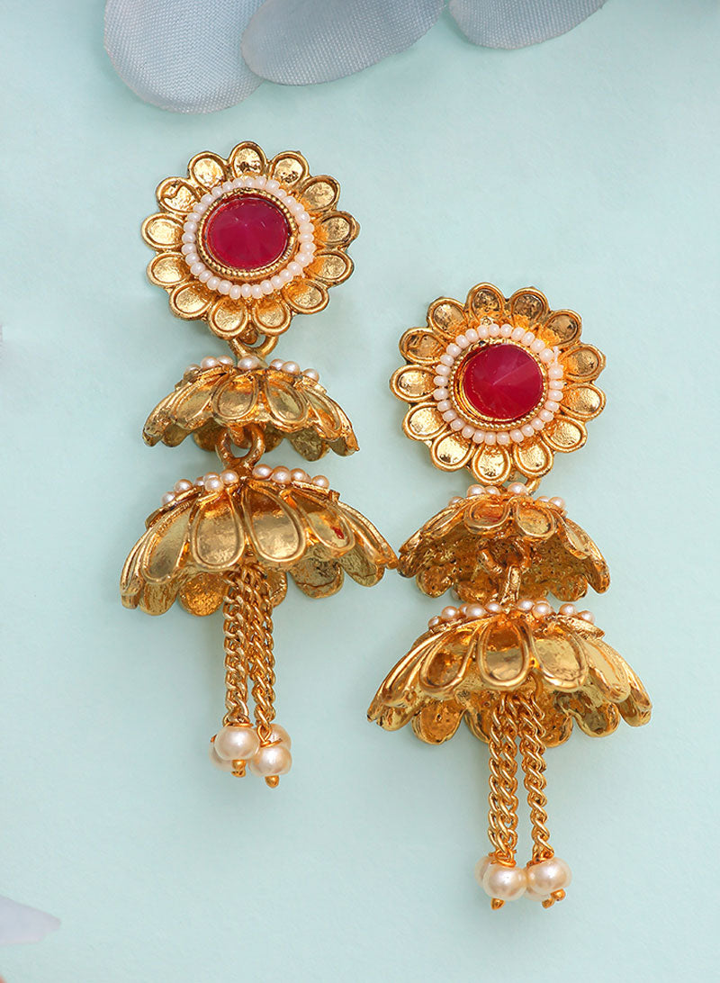 Edina Dual Jhumka