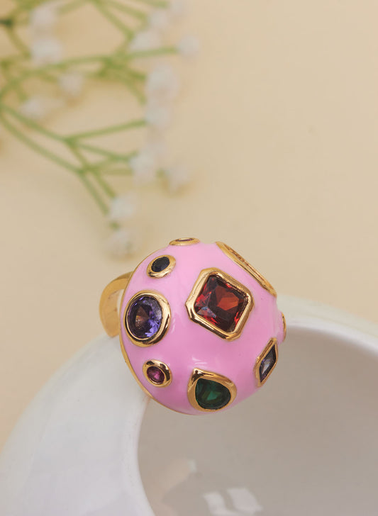 Sally stone ring