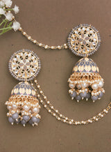 Aratrika stone sahara jhumka