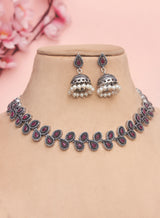 Nitika stone choker set