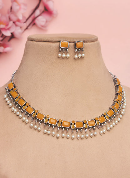 Ardraah stone choker set