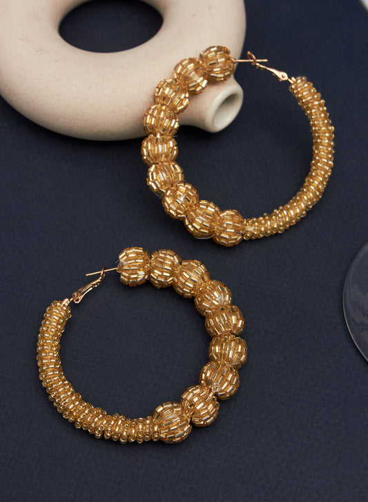 Liana bead hoops
