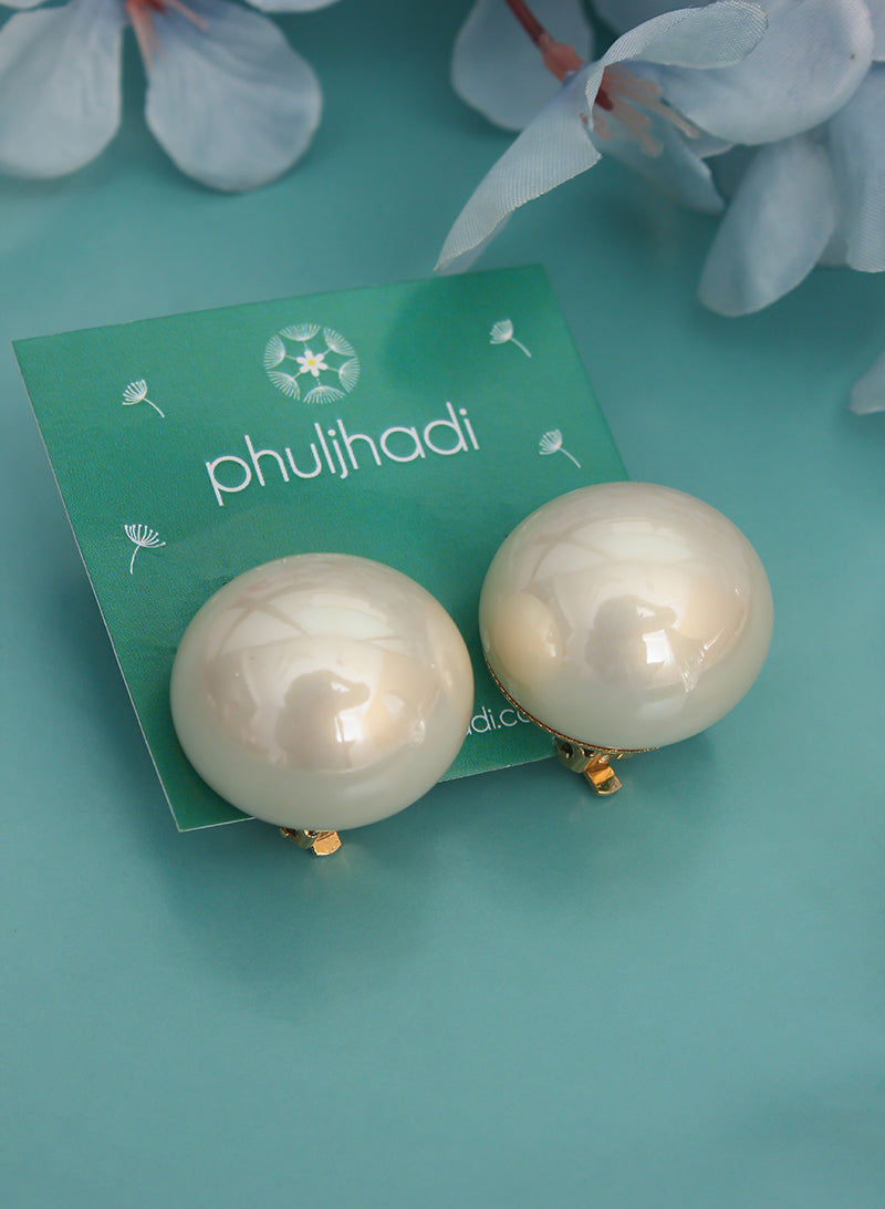 Big Size Pearl Stud-25mm
