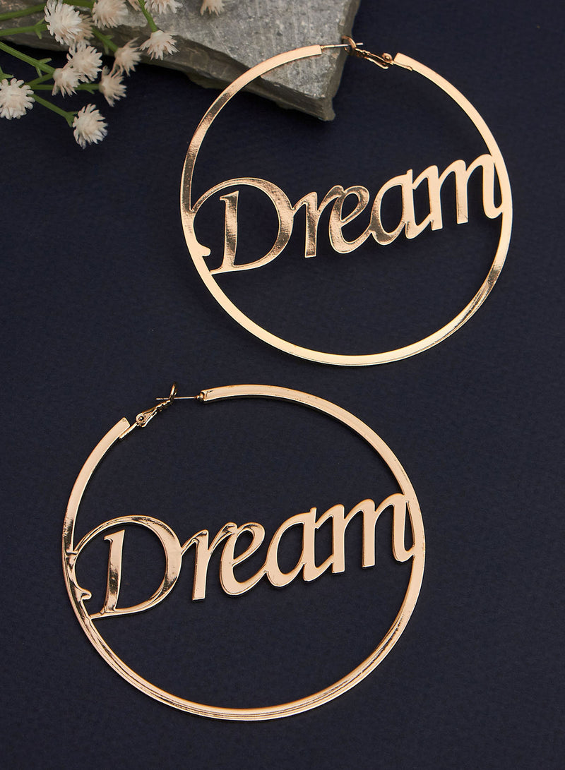 Dream golden hoop