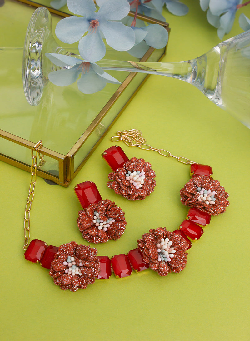 Carrie Floral Choker