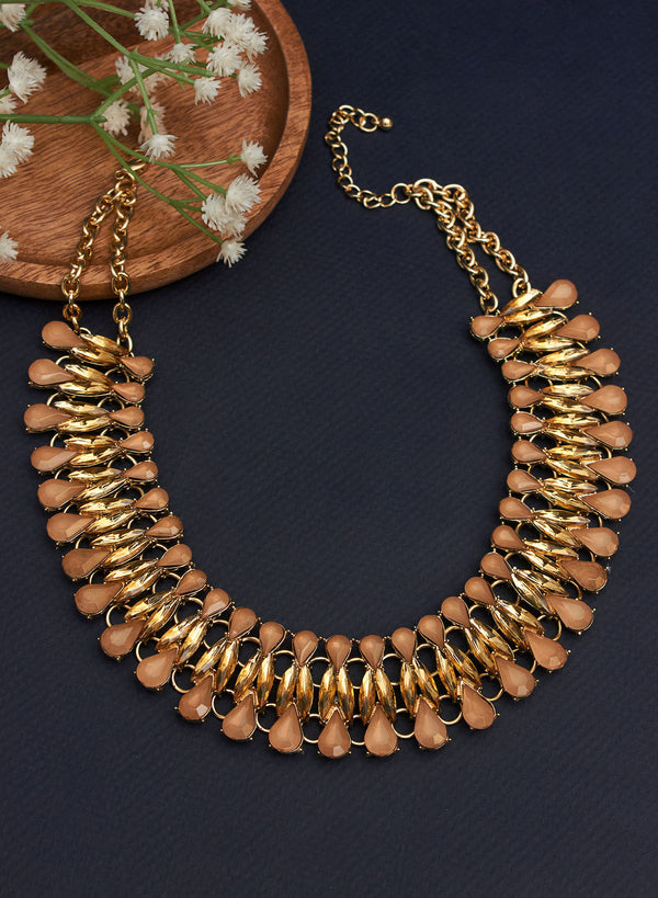 Zarina stone necklace