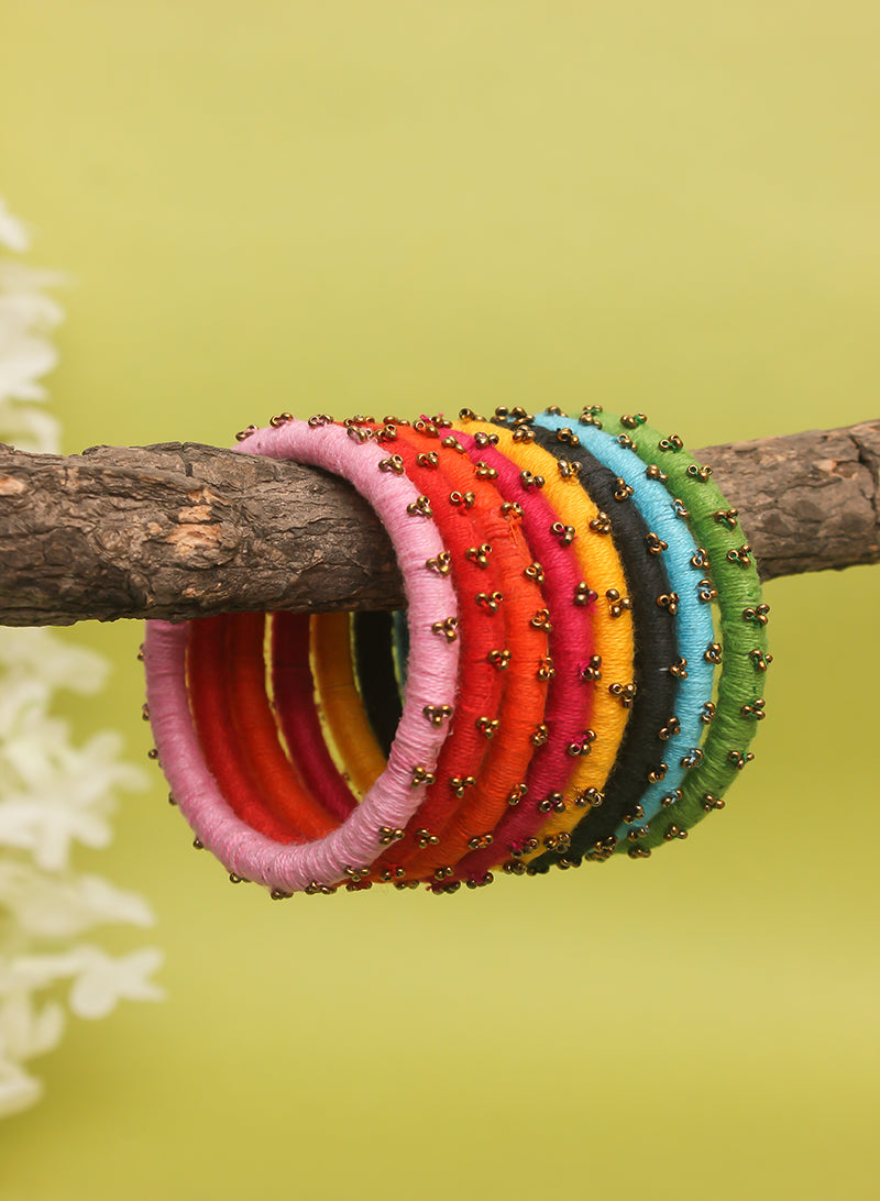 Purva Multicolor Bangle Set