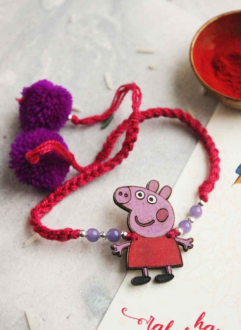peppa pig rakhi