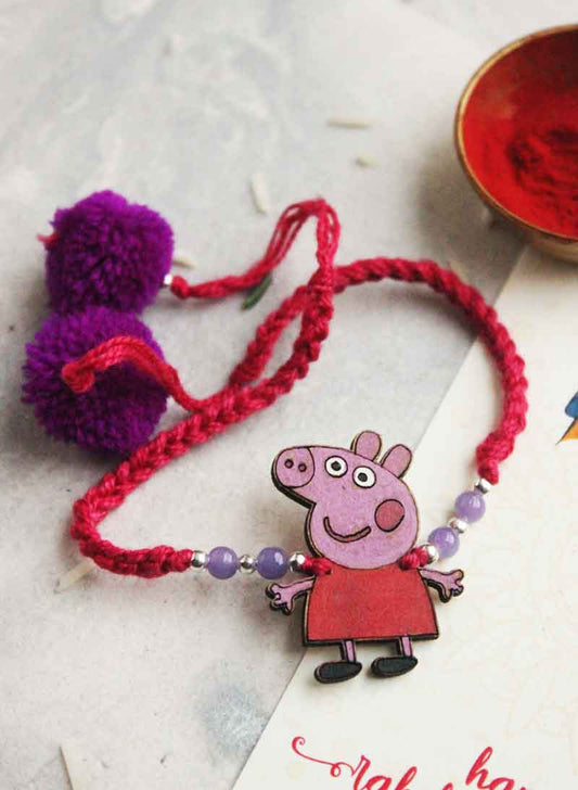 peppa pig rakhi