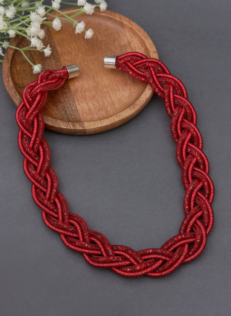 Sumanti twisted necklace