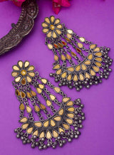 Mirror Chandelier earrings