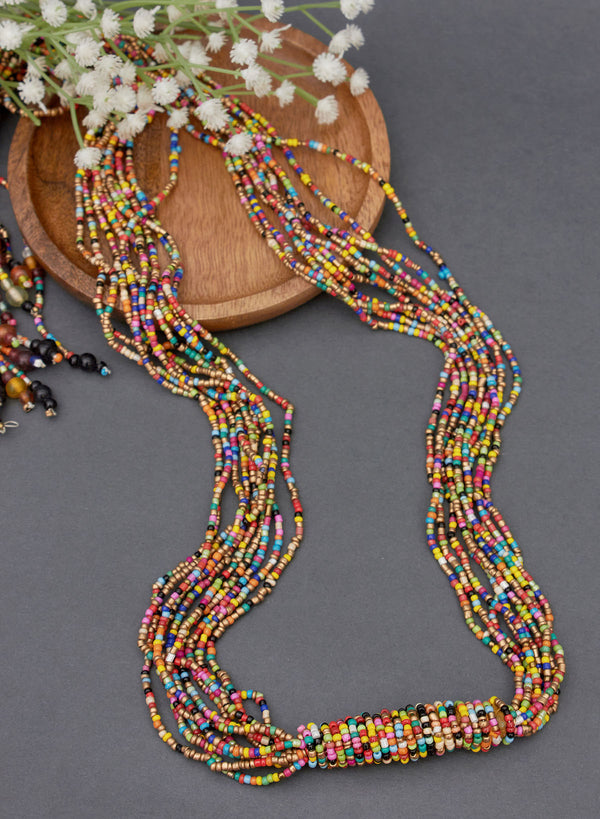 Lashita bead necklace