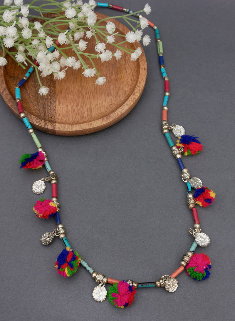 Suyan tassel necklace