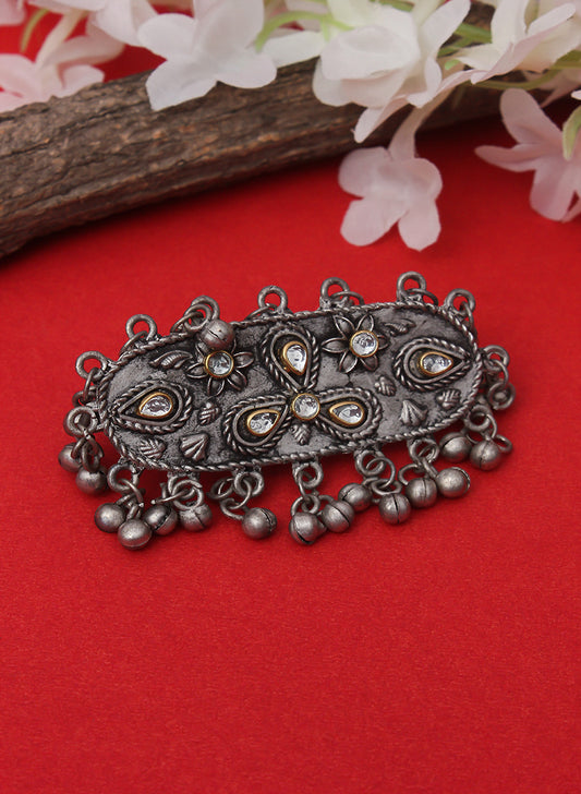 Mrinalini Oxidised Ring