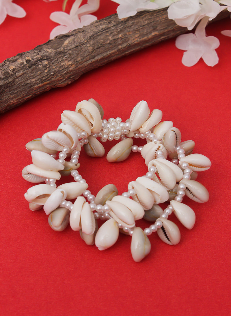 White Kaudi Bracelet