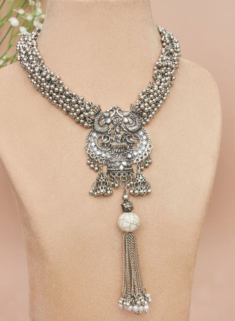 Tara oxidised necklace