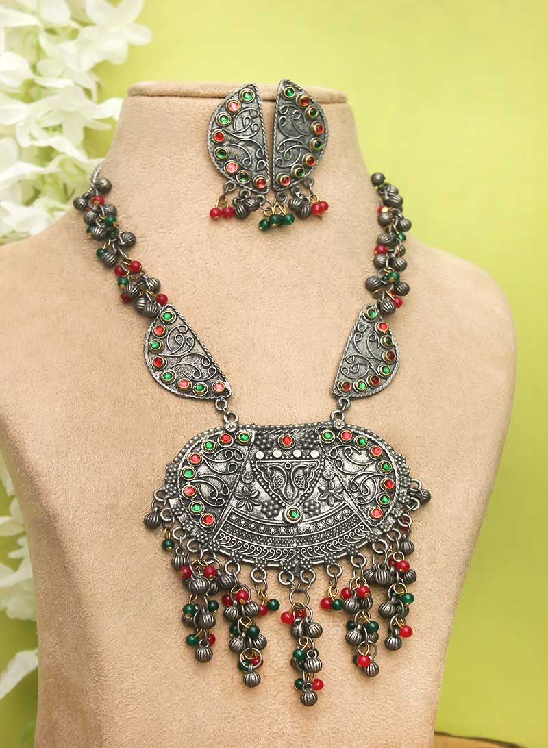 Krati Multicolor Necklace Set