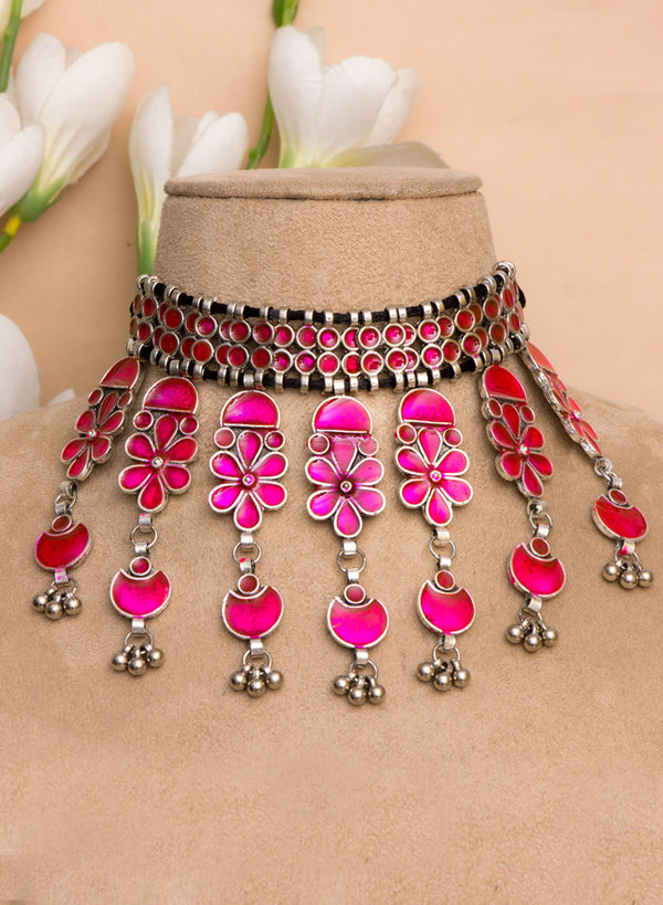 dhumini meena necklace