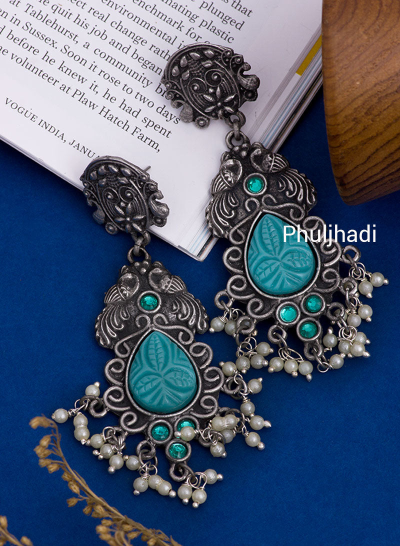indali oxidised earring